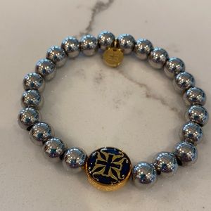 Rustic Cuff beaded bracelet